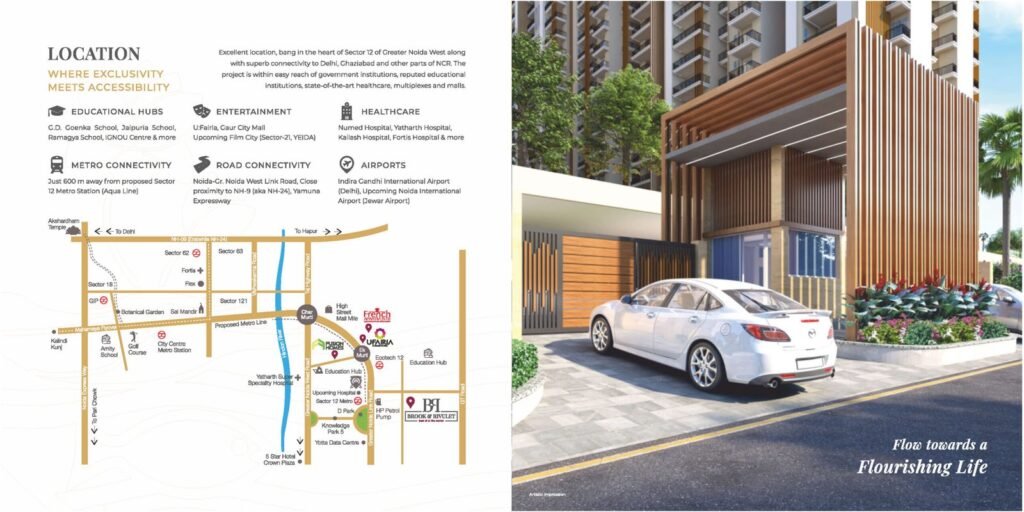 Fusion Rivulet Sector 12 Noida Extension Location Overview